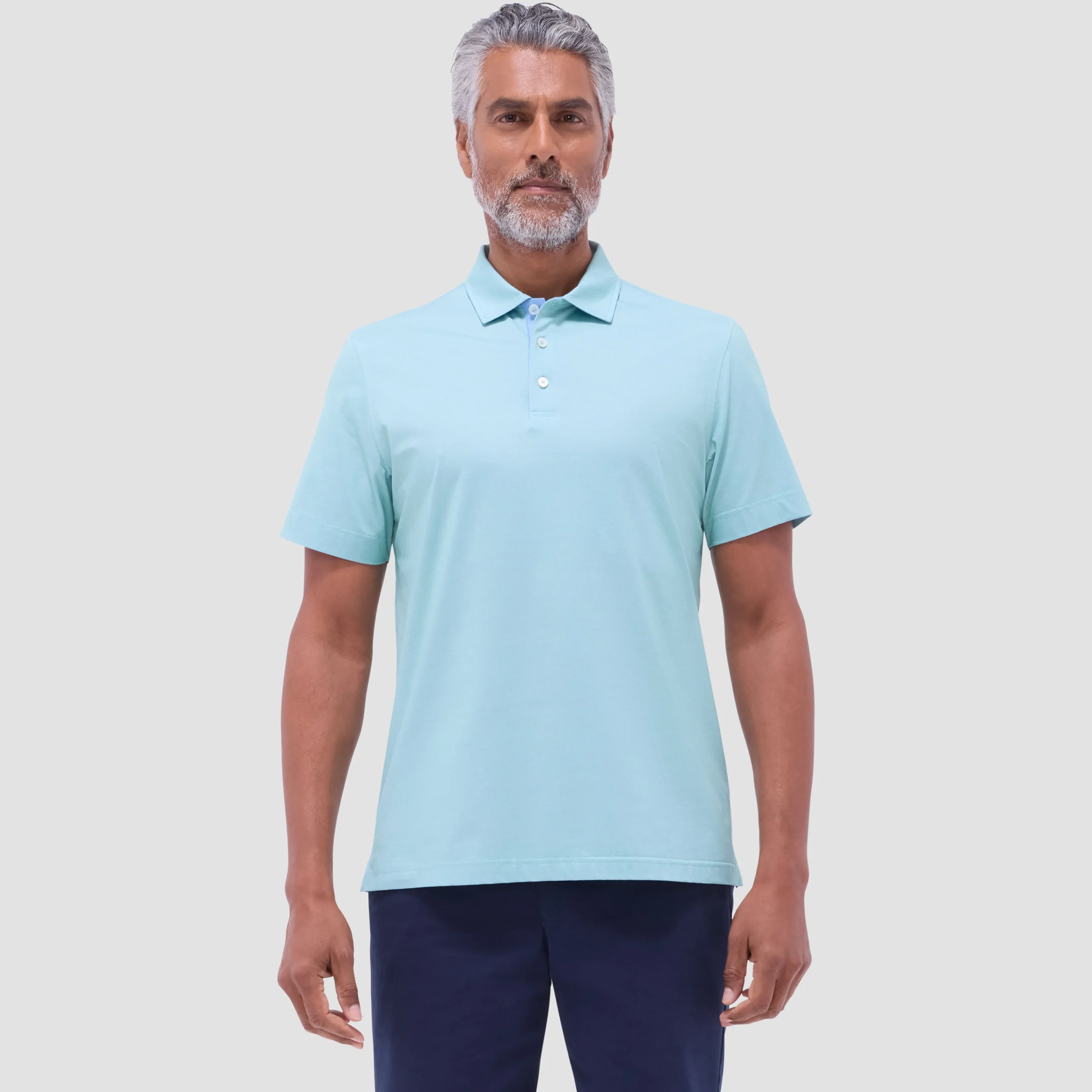 Vincent Double-Sided Solid OoohCotton Polo Shirt