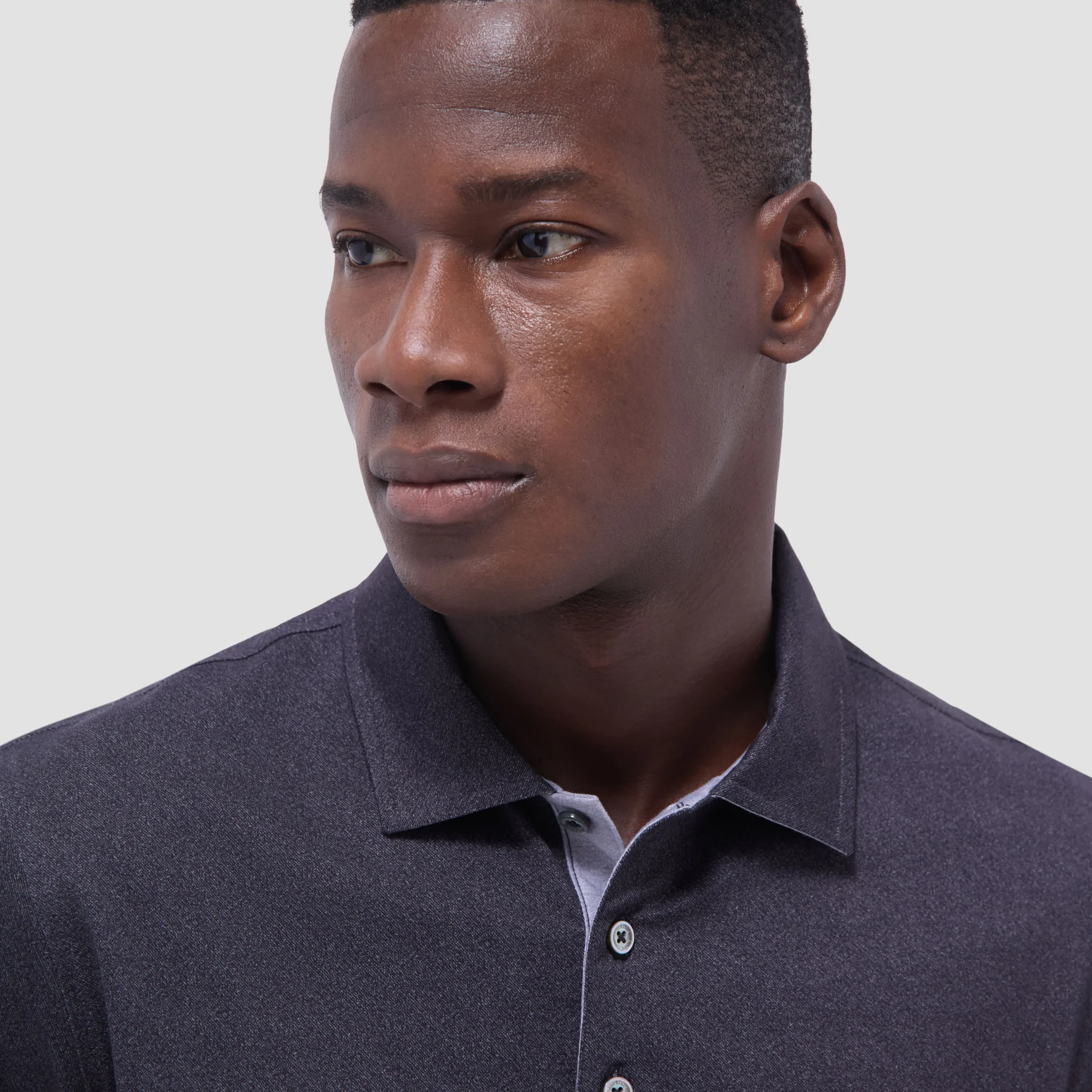 Vincent Double-Sided Solid OoohCotton Polo Shirt