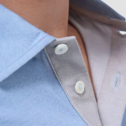 Vincent Double-Sided Solid OoohCotton Polo Shirt