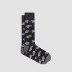 Vintage Car Mid-Calf Socks