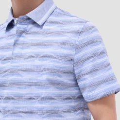 Wave Bird's Eye Polo Shirt