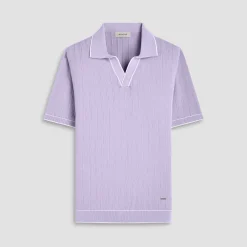 Wide Rib Short Sleeve Johnny Sweater