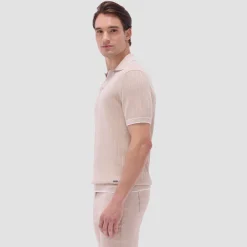 Wide Rib Short Sleeve Johnny Sweater