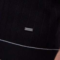 Wide Rib Short Sleeve Johnny Sweater