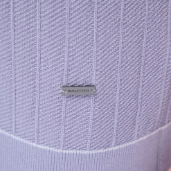 Wide Rib Short Sleeve Johnny Sweater