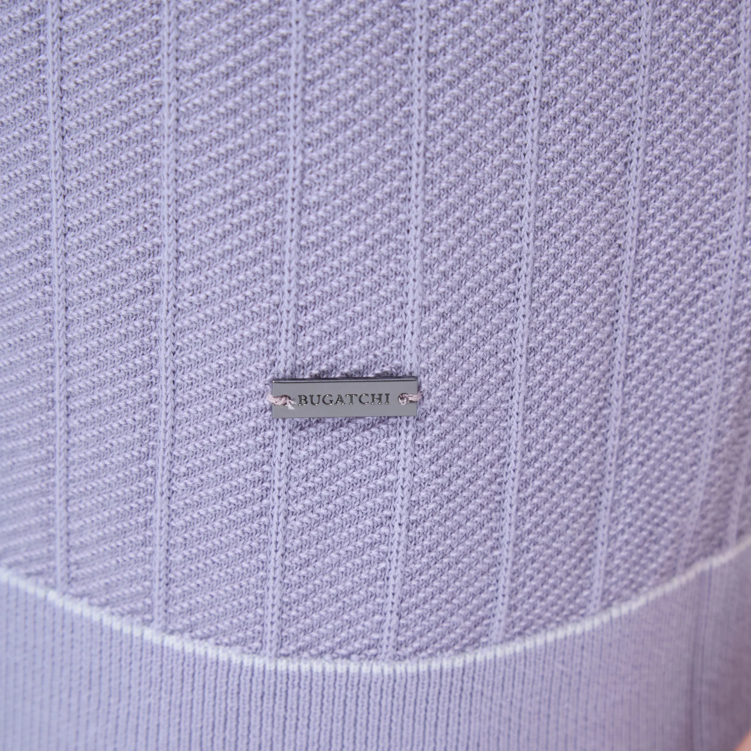 Wide Rib Short Sleeve Johnny Sweater