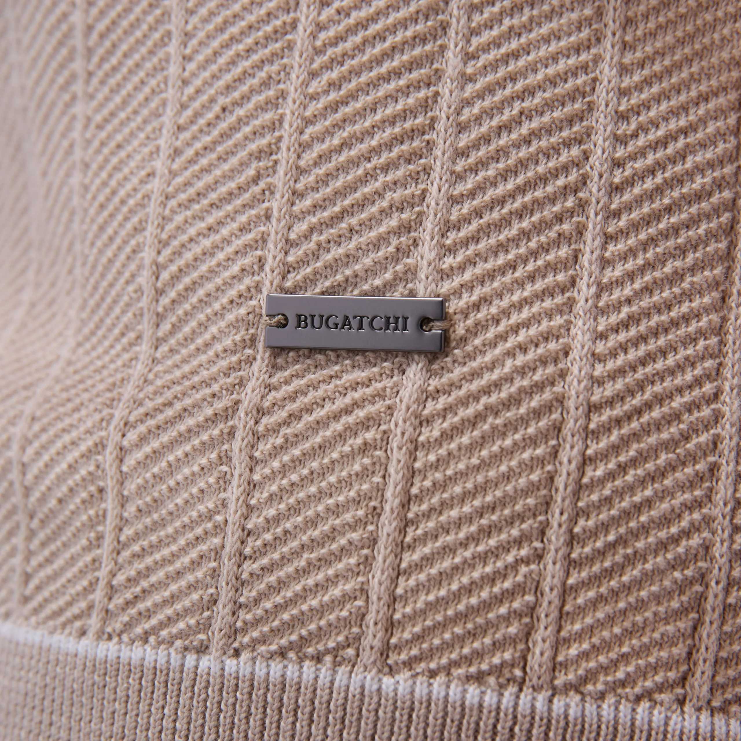 Wide Rib Short Sleeve Johnny Sweater