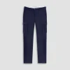 Wool Blend Knit Cargo Pants