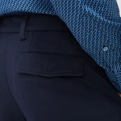 Wool Blend Knit Cargo Pants