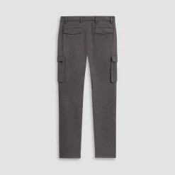 Wool Blend Knit Cargo Pants