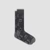 World Landmarks Mid-Calf Socks